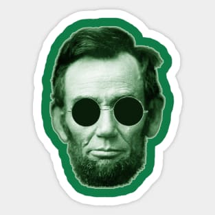 Abe Lincoln Sticker